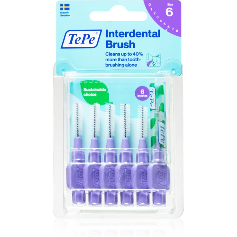 TePe Interdental Brush Original perie interdentara 1,1 mm 6 buc