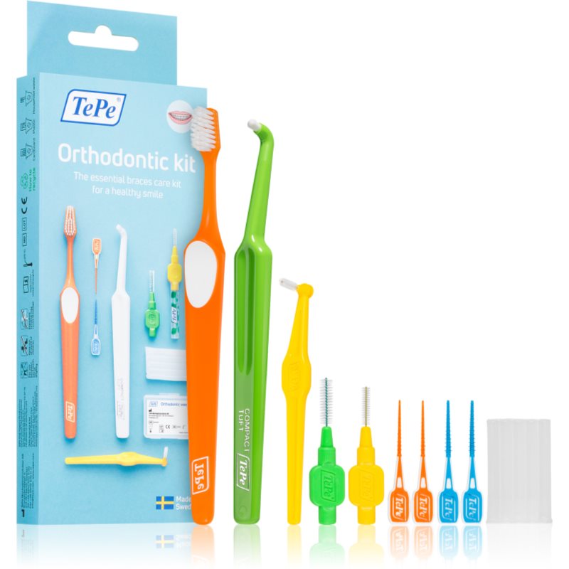 TePe Orthodontic Kit set pentru curățarea aparatelor dentare