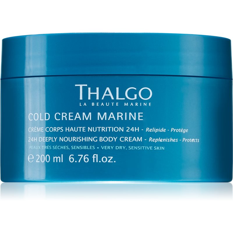 Thalgo Cold Cream Marine 24h Deeply Nourishing Body Cream Crema De Corp Nutritiva 200 Ml