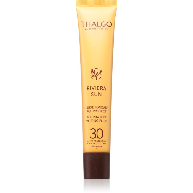 Thalgo Riviera Sun Age Protect Melting Fluid SPF30 fluid anti-rid pentru un bronz de lunga durata SPF 30 50 ml