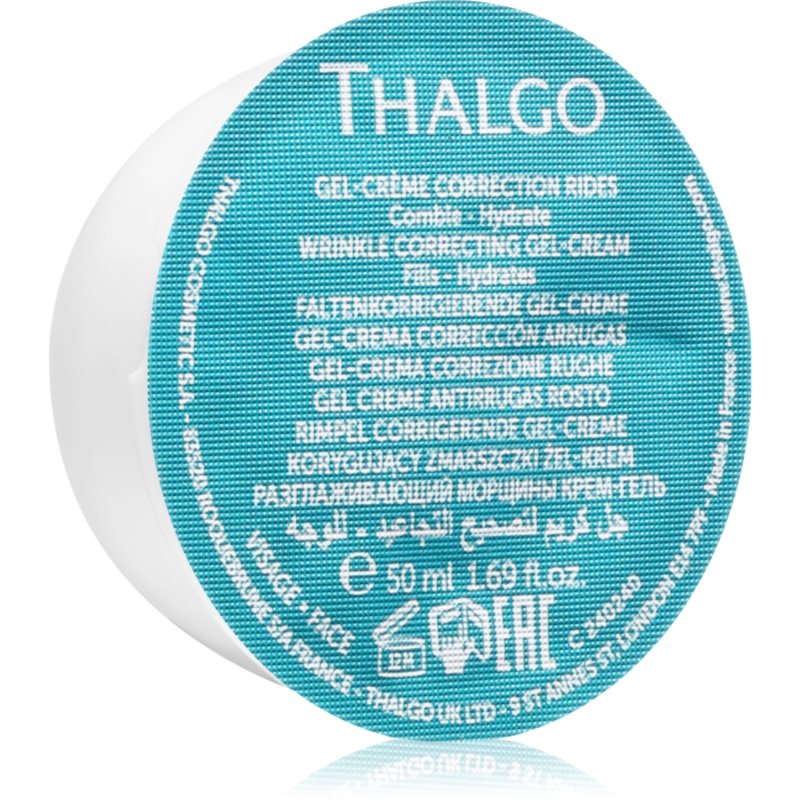 Thalgo Hyalu-Procollagen Correcting Gel-Cream Refill cremă gel, cu efect hidratant și de netezire cu efect matifiant eco-refill 50 ml
