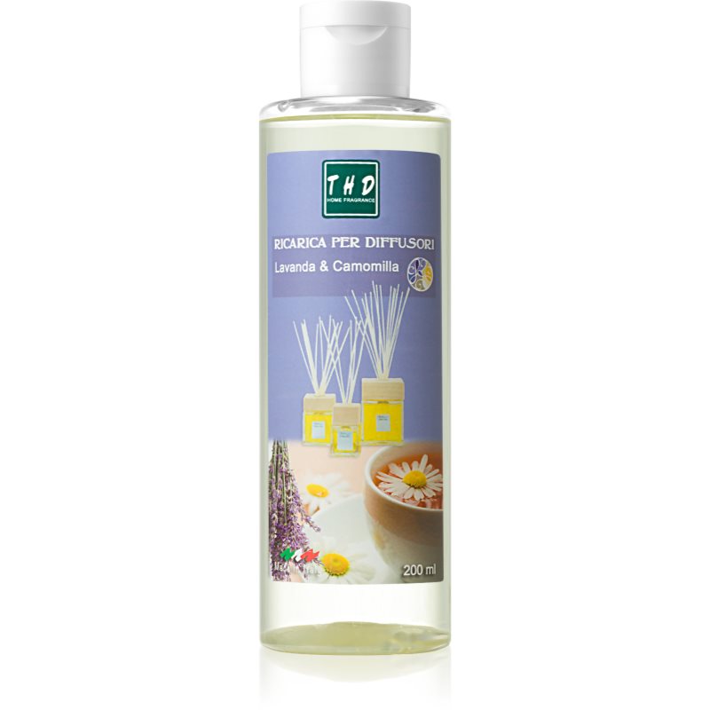 THD Ricarica Lavanda & Camomilla reumplere în aroma difuzoarelor 200 ml