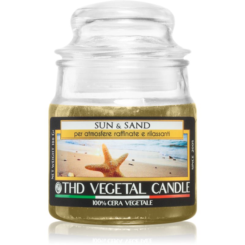 THD Vegetal Sun & Sand lumânare parfumată 100 g