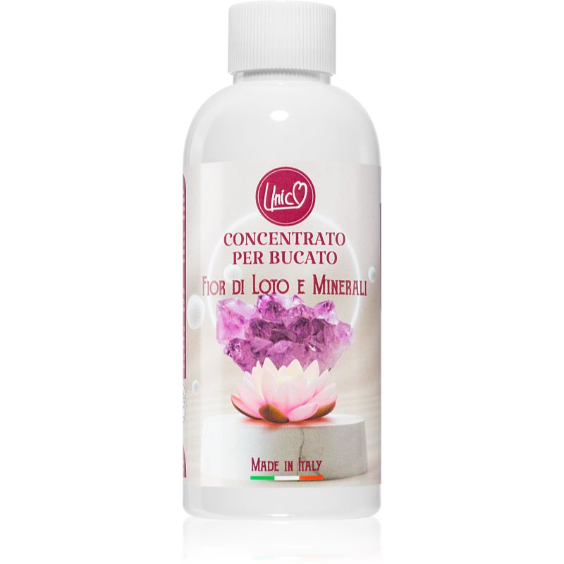 THD Unico Lotus Flower & Mineral Salts parfum concentrat pentru mașina de spălat 100 ml