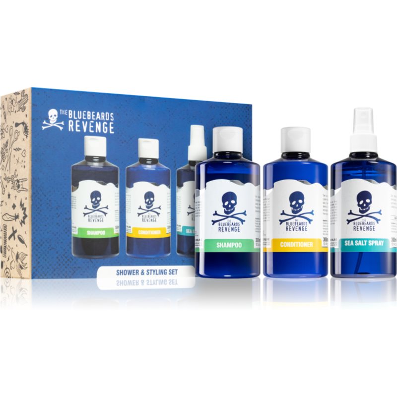 The Bluebeards Revenge Gift Sets Shower & Styling Set Cadou (pentru Par Si Scalp) Pentru Barbati