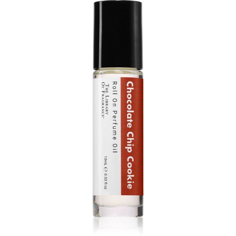 The Library of Fragrance Chocolate Chip Cookie ulei pentru corp roll-on unisex 10 ml