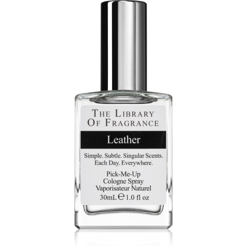 The Library of Fragrance Leather eau de cologne pentru bărbați 30 ml