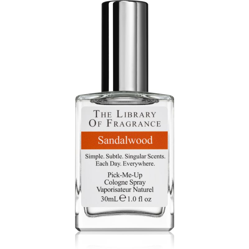 The Library of Fragrance Sandalwood eau de cologne unisex 30 ml