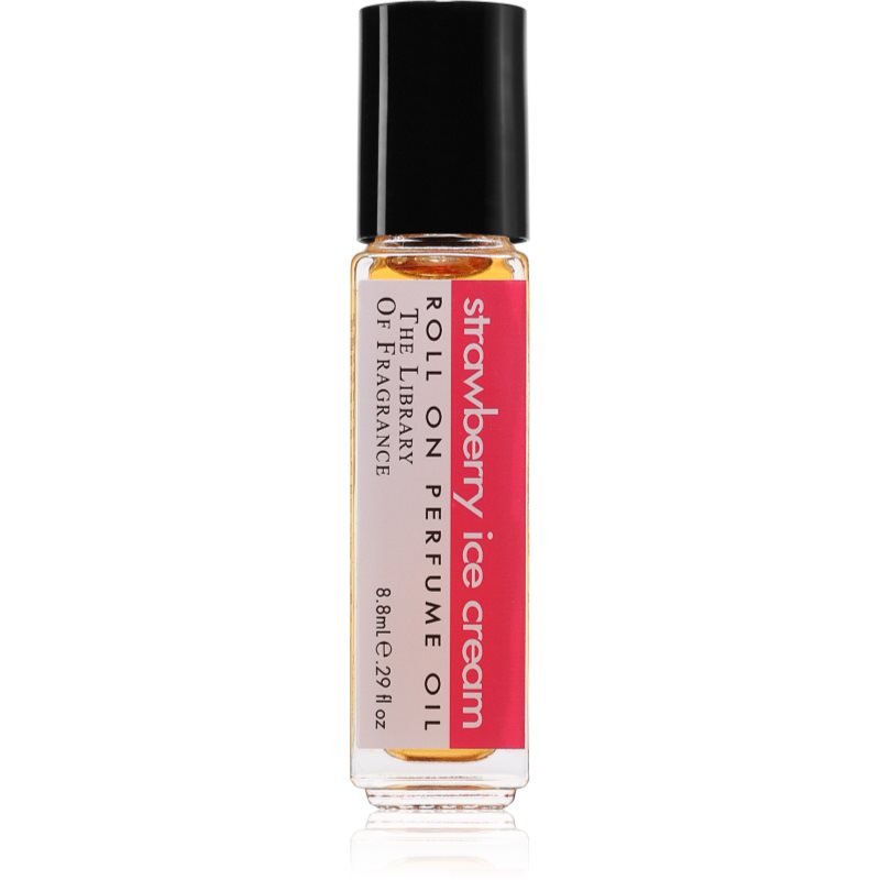 The Library of Fragrance Strawberry Ice Cream ulei pentru corp roll-on unisex 8.8 ml