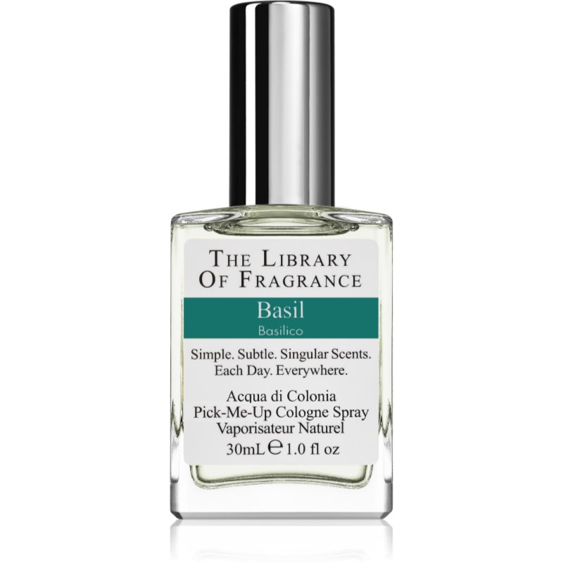 The Library of Fragrance Basil eau de cologne unisex 30 ml