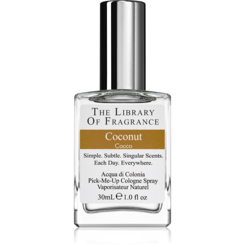 The Library of Fragrance Coconut eau de cologne pentru femei 30 ml