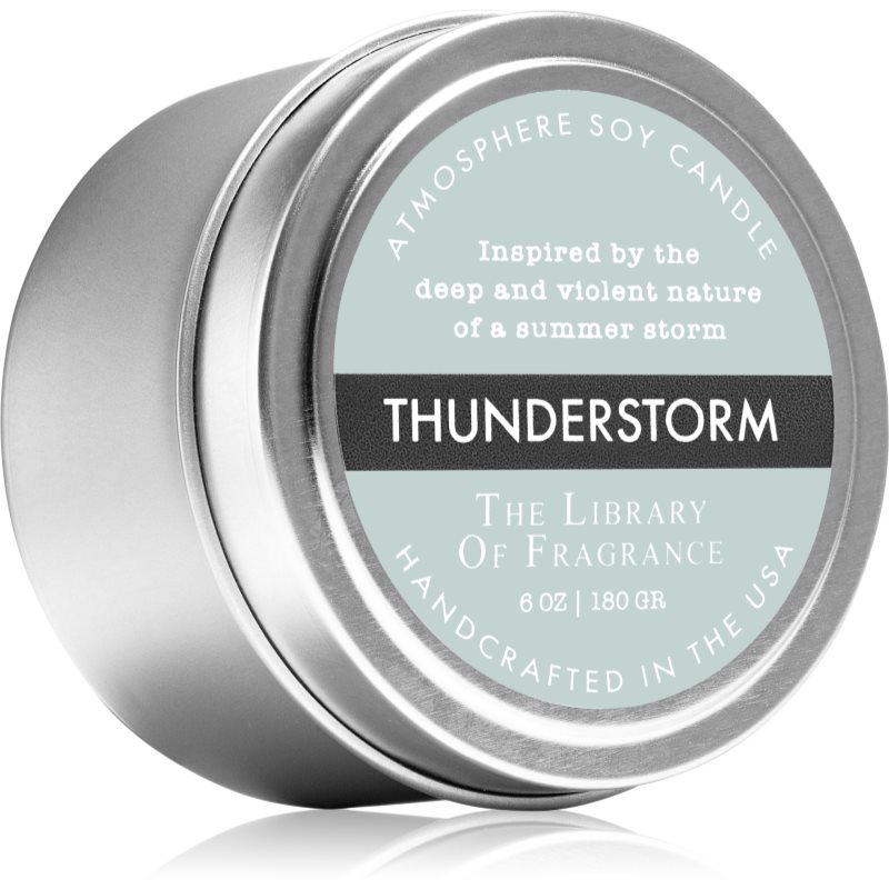 The Library of Fragrance Thunderstorm lumânare parfumată 180 g