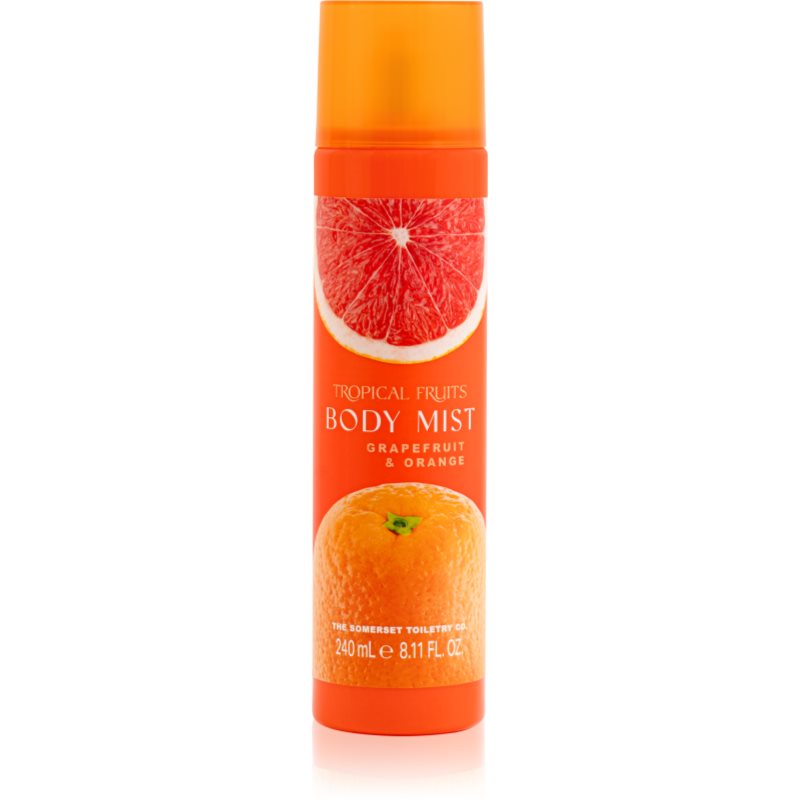 The Somerset Toiletry Co. Tropical Fruits Grapefruit &amp; Orange Body Mist pentru înviorare 240 ml
