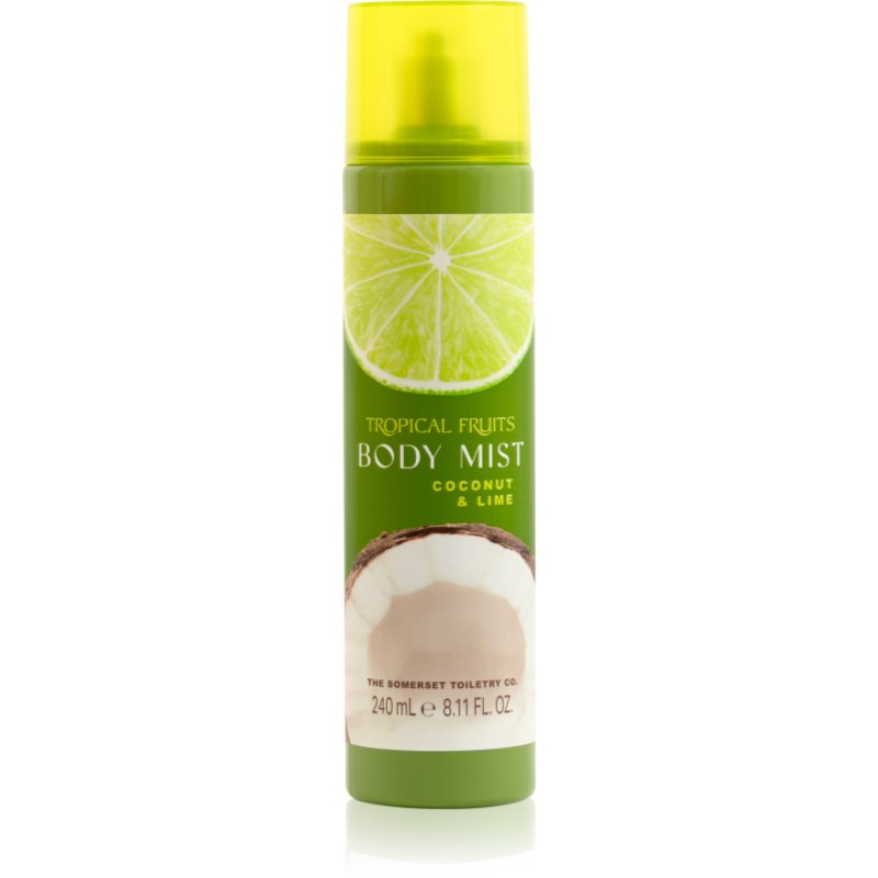 The Somerset Toiletry Co. Tropical Fruits Coconut &amp; Lime Body Mist pentru corp si par 240 ml