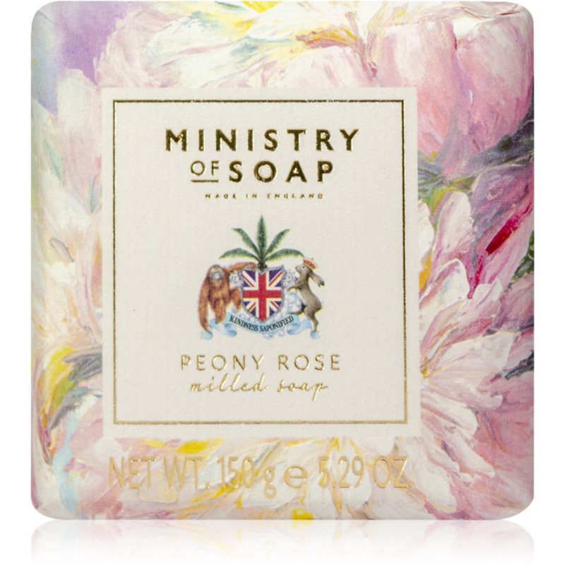 The Somerset Toiletry Co. Ministry of Soap Oil Painting Spring săpun solid pentru corp Peony Rose 150 g