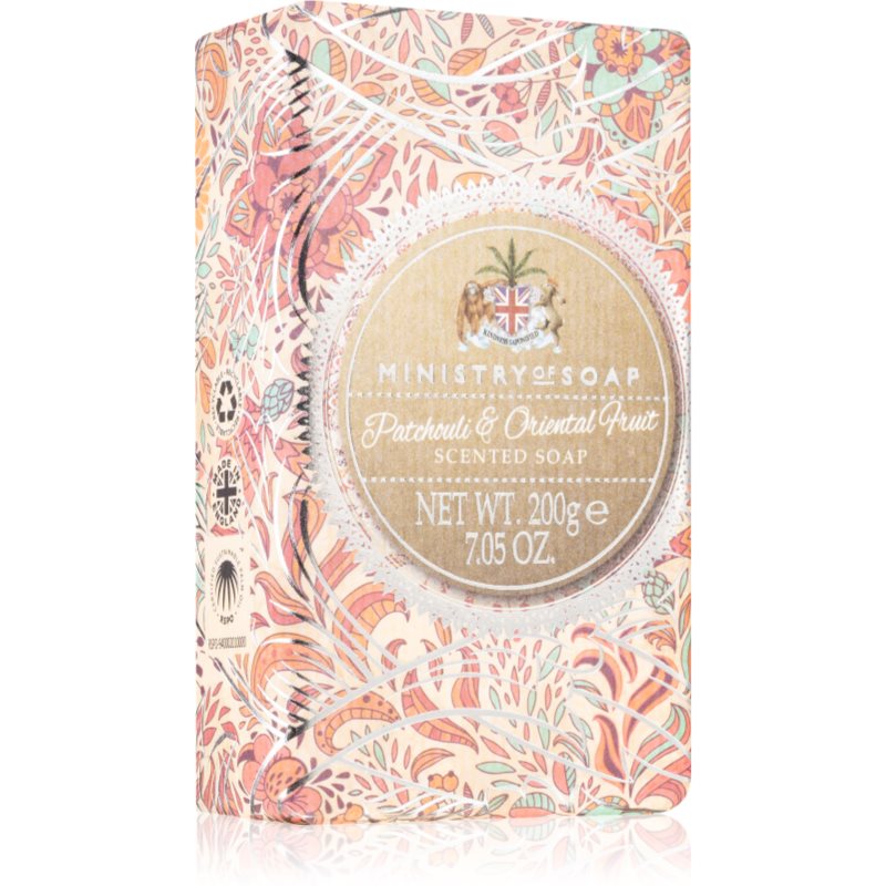 The Somerset Toiletry Co. Ministry of Soap Scented Soap săpun solid pentru corp Patchouli & Oriental Fruit 200 g