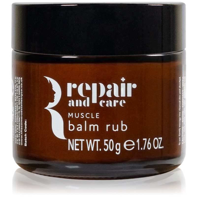 The Somerset Toiletry Co. Repair and Care Muscle Balm Rub balsam muschii si articulatiile Eucalyptus, Lavender, Ginger, Rosemary & Arnica Essential Oils 50 g