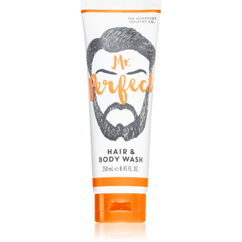 The Somerset Toiletry Co. Mr. Perfect Hair and Body Wash – Spearmint and Patchouli gel de duș pentru corp și păr pentru barbati