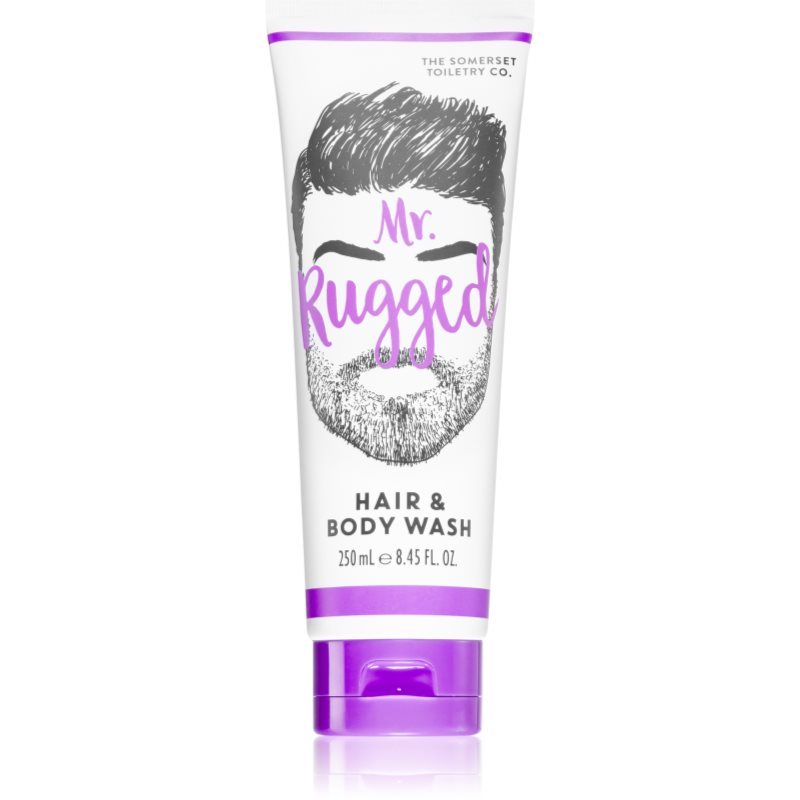 The Somerset Toiletry Co. Mr Rugged Hair & Body Wash – Cedarwood and Lemongrass gel de duș pentru corp și păr pentru barbati