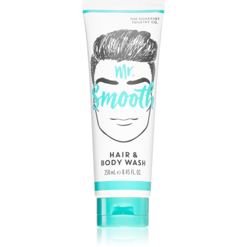 The Somerset Toiletry Co. Mr. Smooth Hair & Body Wash – Black Pepper and Ginger gel de duș pentru corp și păr pentru barbati