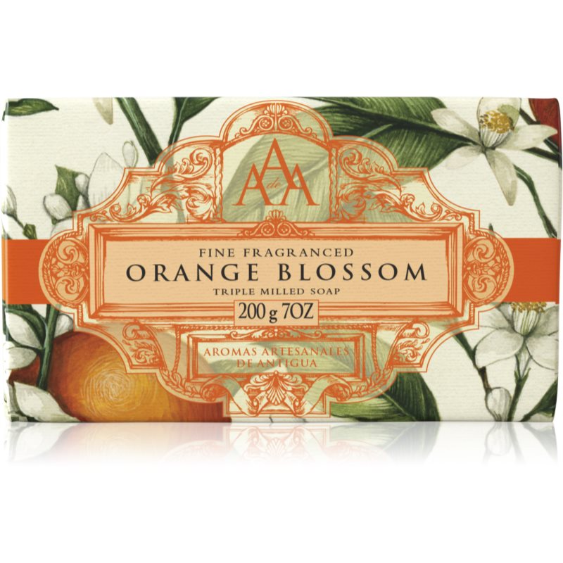 The Somerset Toiletry Co. Aromas Artesanales de Antigua Triple Milled Soap săpun de lux Orange Blossom 200 g