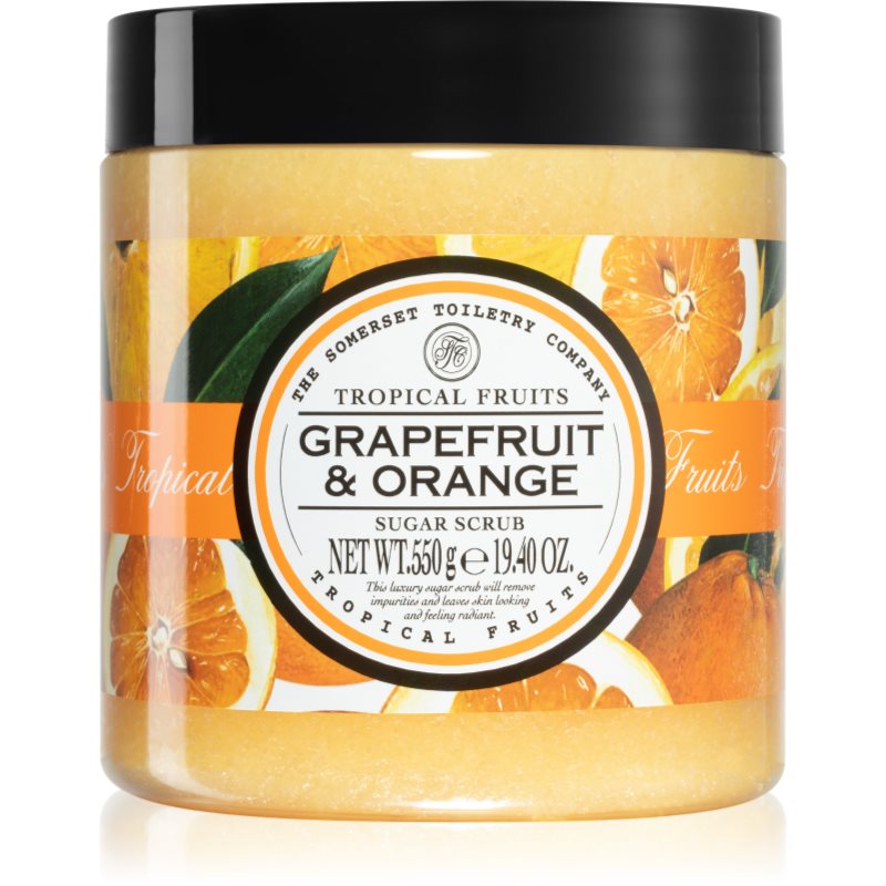 The Somerset Toiletry Co. Tropical Fruits Sugar Scrubs exfoliant din zahar pentru corp