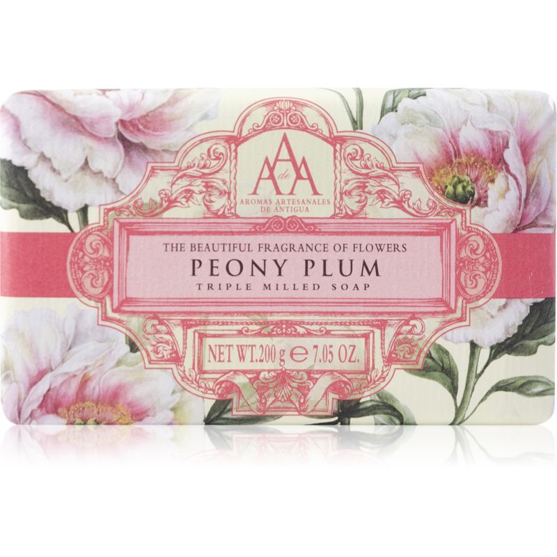 The Somerset Toiletry Co. Aromas Artesanales de Antigua Triple Milled Soap săpun de lux Peony 200 g