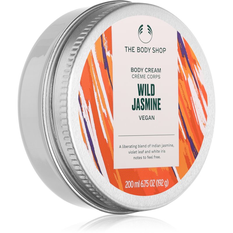 The Body Shop Wild Jasmine Body Cream crema de corp hidratanta produs parfumat 200 ml