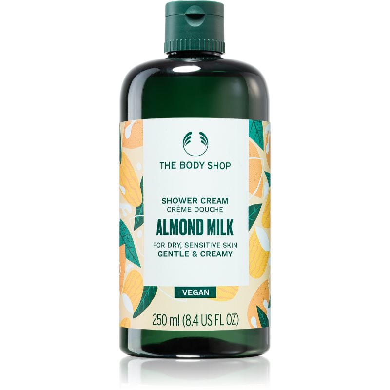 The Body Shop Almond Milk Shower Cream gel cremos pentru dus cu lapte de migdale 250 ml The Body Shop Almond Milk Shower Cream gel cremos pentru dus cu lapte de migdale 250 ml