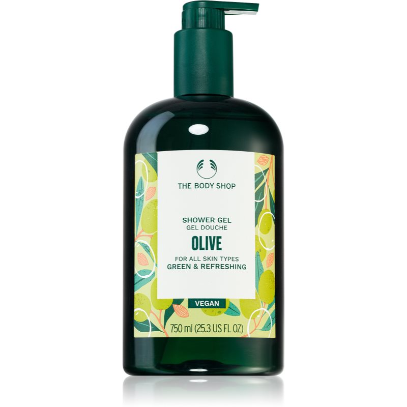 The Body Shop Shower Gel Olive gel de dus hidratant vegan 750 ml