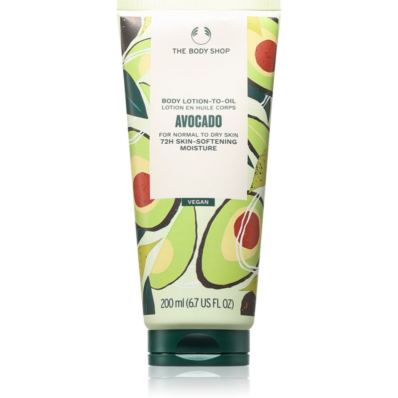 The Body Shop Avocado Body Lotion lapte de corp cu avocado 200 ml