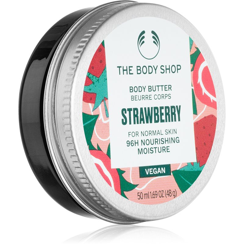 The Body Shop Strawberry Body Butter unt pentru corp pentru piele normala 50 ml