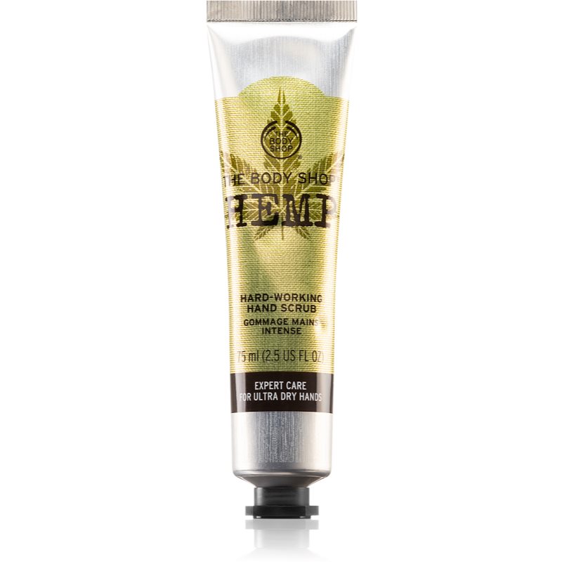 The Body Shop Hemp exfoliant hidratant de maini 75 ml