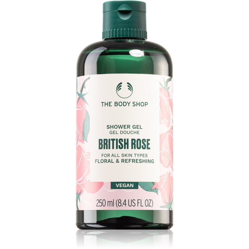 The Body Shop British Rose Shower Gel gel de duș 250 ml