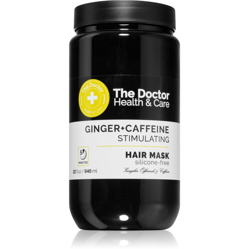 The Doctor Ginger + Caffeine Stimulating masca de par energizant 946 ml