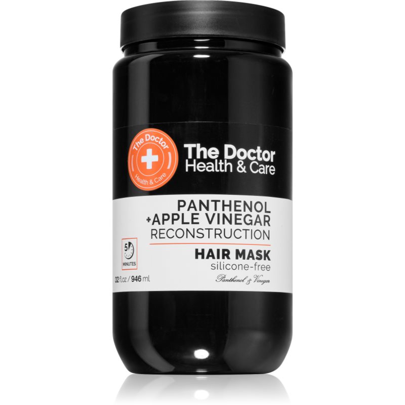 The Doctor Panthenol + Apple Vinegar Reconstruction Hair Mask Masca regeneratoare pentru păr 946 ml