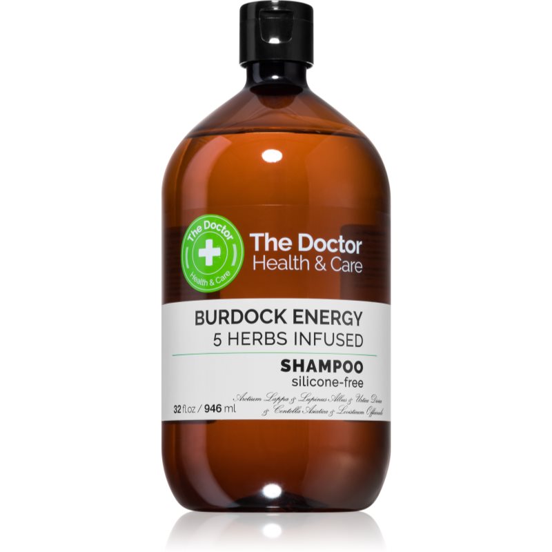 The Doctor Burdock Energy 5 Herbs Infused sampon fortifiant 946 ml