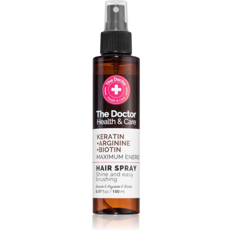 The Doctor Keratin + Arginine + Biotin Maximum Energy balsam hranitor fara clatire cu keratina 150 ml