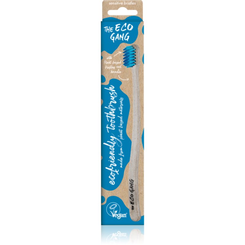 The Eco Gang Bamboo Toothbrush sensitive perie de dinti
