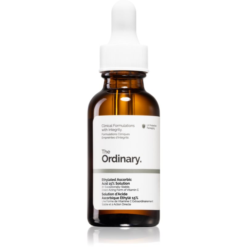 The Ordinary Ethylated Ascorbic Acid 15% Solution ser intensiv anti-imbatranire 30 ml