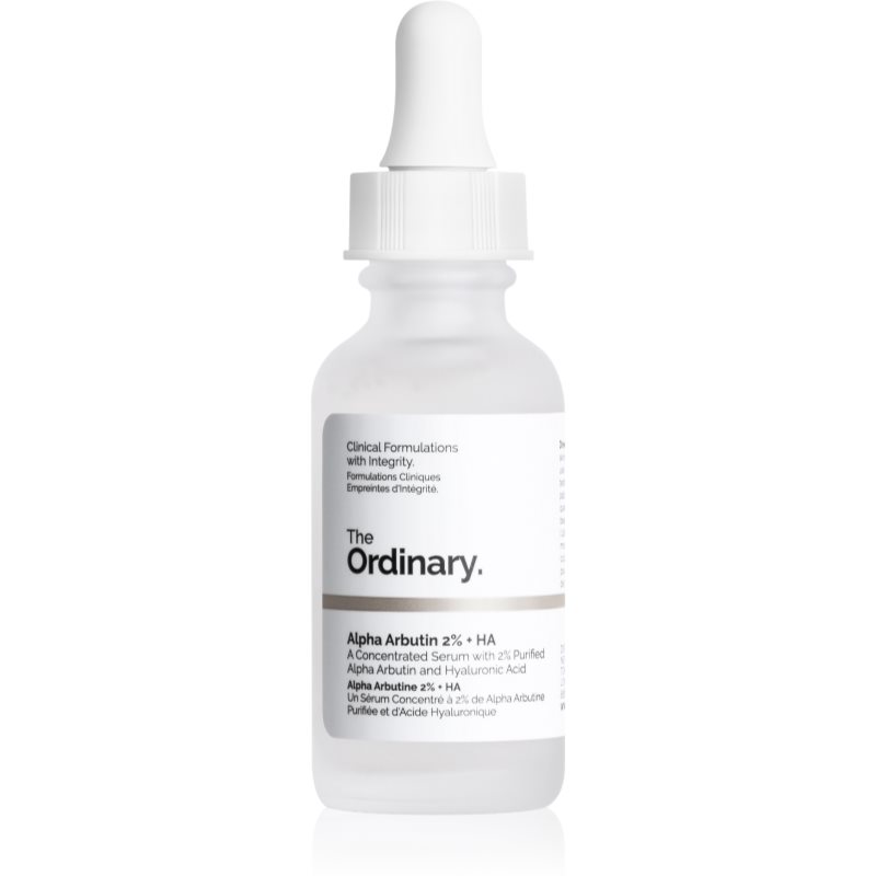 The Ordinary Alpha Arbutin 2% + HA ser facial cu efect iluminator cu acid hialuronic 60 ml