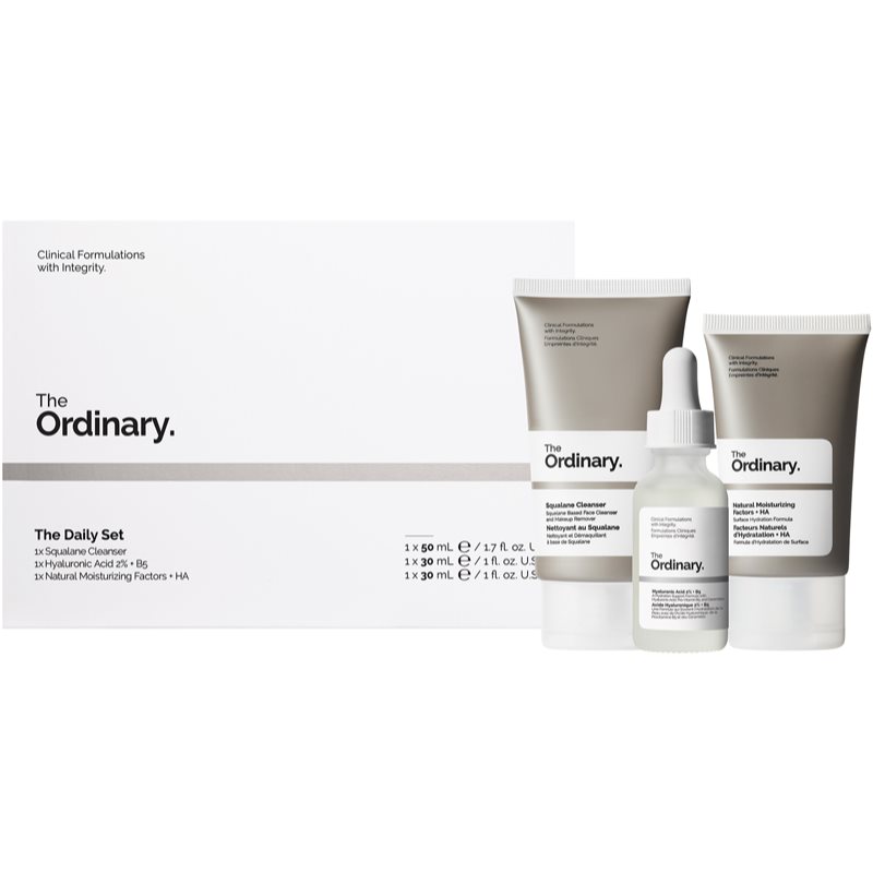 The Ordinary The Daily Set set cadou (cu efect de hidratare)