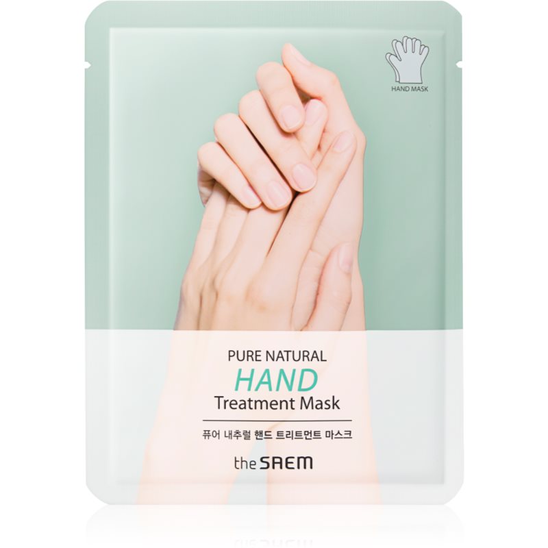 The Saem Pure Natural Hand Treatment masca hidratanta pentru maini 8 g