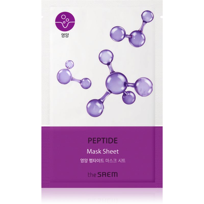 The Saem Bio Solution Peptide Masca facelift intens și de strălucire 20 g