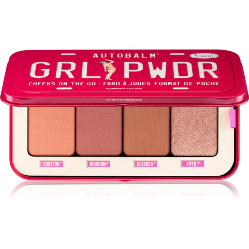 theBalm Autobalm Grl Pwdr paleta fard de obraz cu efect de iluminare 8 g