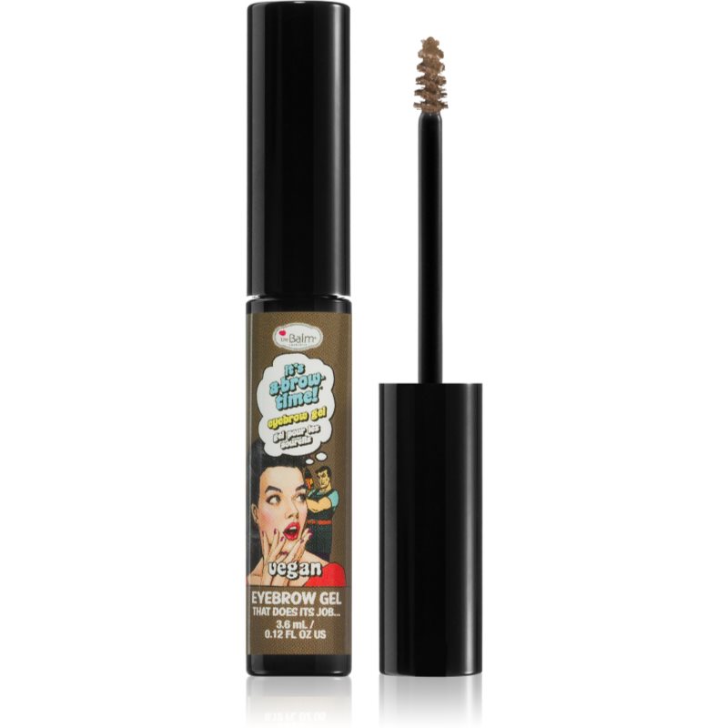 theBalm It\'s a Brow Time Brow Gel gel pentru sprancene culoare Medium Brown 3,6 ml