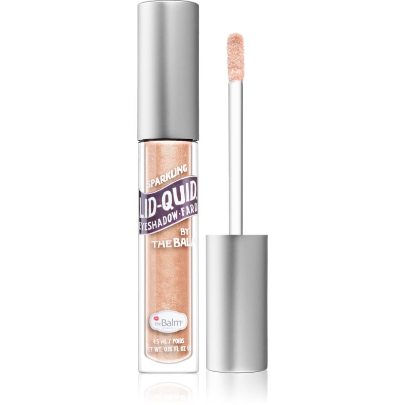 theBalm Lid-Quid farduri de ochi lichide cu sclipici culoare Rosé 4.5 ml
