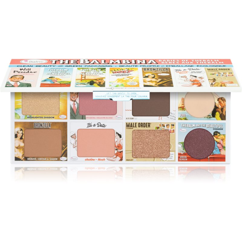 theBalm theBalmbina paleta pentru intreaga fata 15,6 g