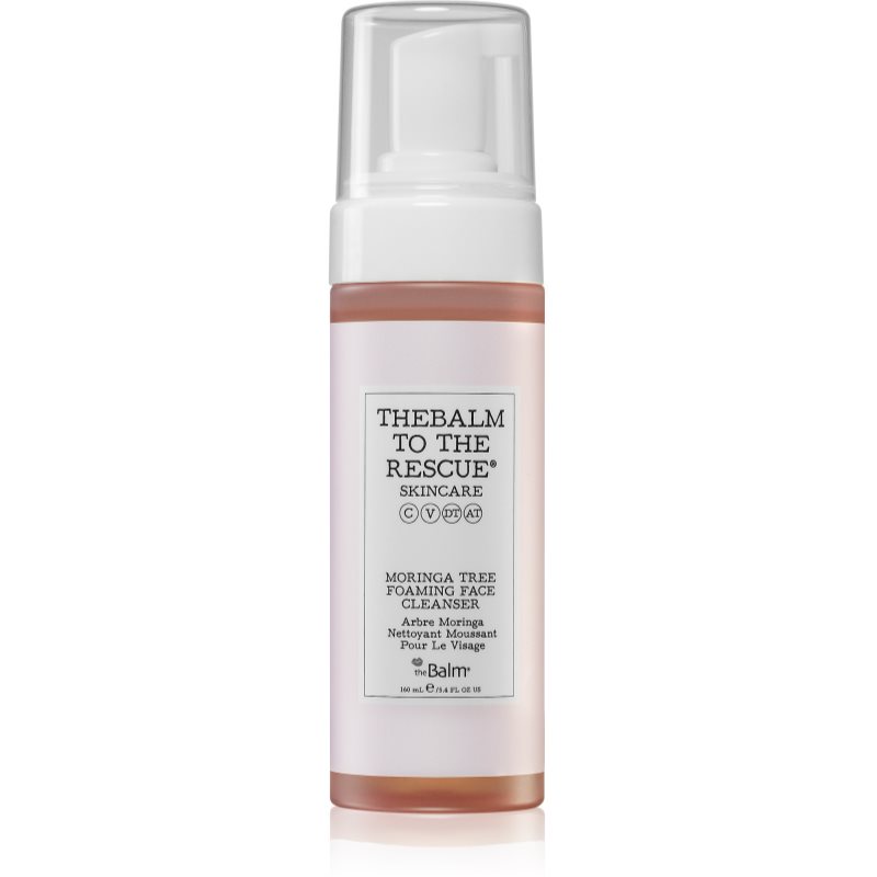 theBalm To The Rescue® Moringa Tree spuma de curatare cu efect de hidratare 160 ml