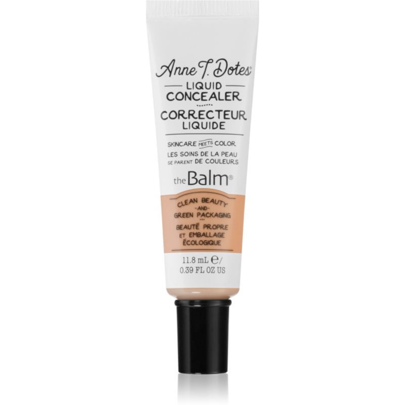 theBalm Anne T. Dotes® Liquid Concealer corector lichid acoperire completa culoare #4 Neutral Fair 11,8 ml